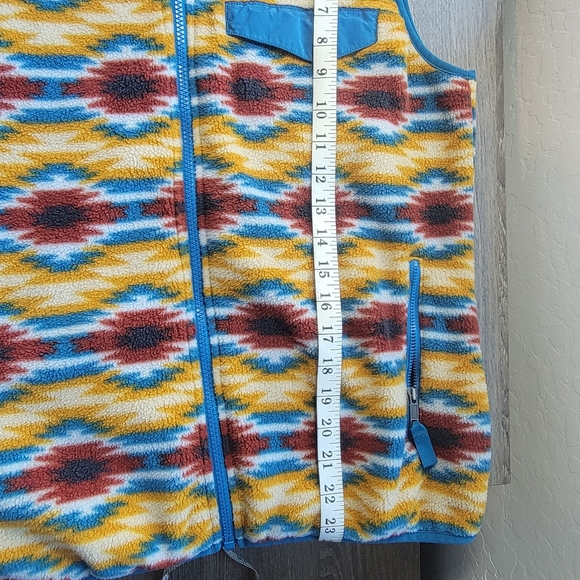 Patagonia Synchilla Fleece Vest Colorful Southwest Women's Size Medium - Picture 11 of 11